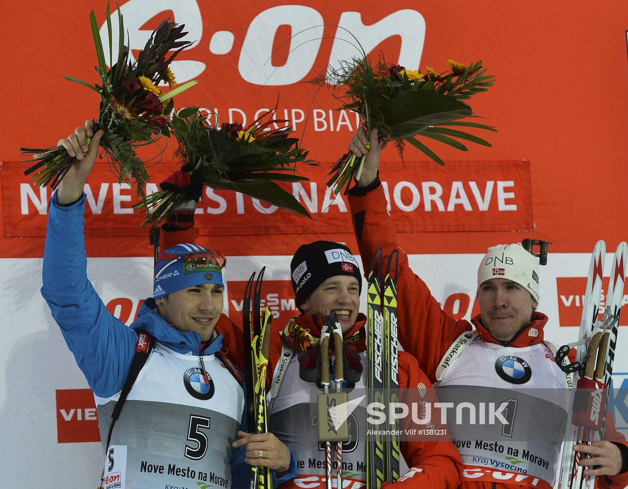 Biathlon World Championships. Men's Mass Start