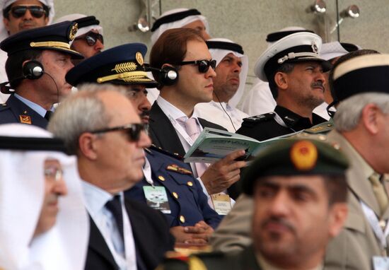 D.Manturov at IDEX 2013 Defence Exhibition in UAE