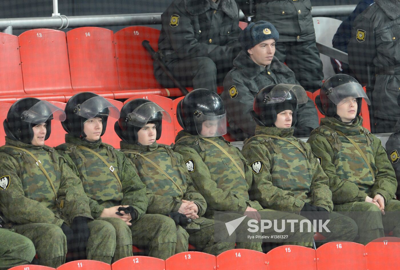 Kontinental Hockey League. Spartak Moscow vs. CSKA Moscow