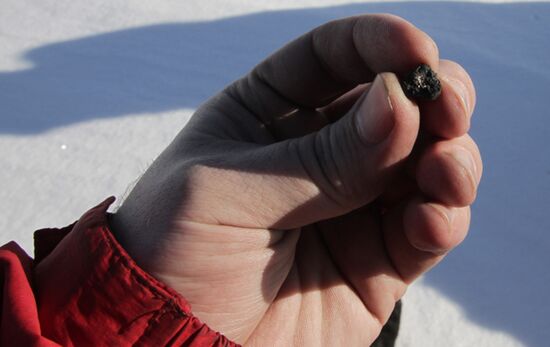 Meteorite fragments discovered in Chelyabinsk Region