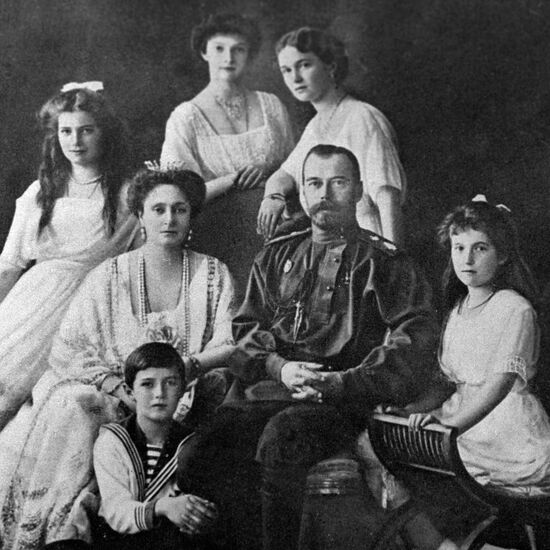 Russian Emperor Nicholas II and his family