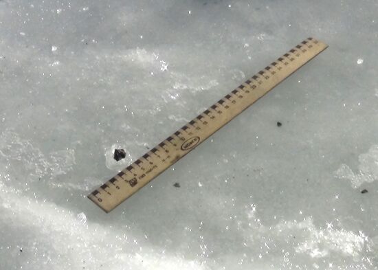 Meteorite falls in Chelyabinsk Region