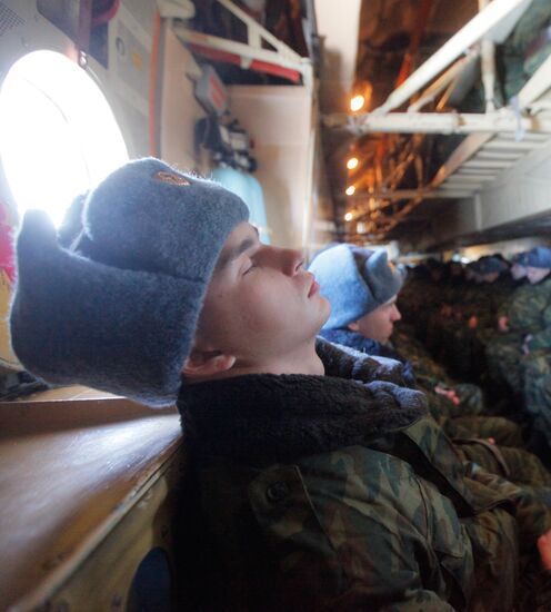 Conscripts from Moscow Region