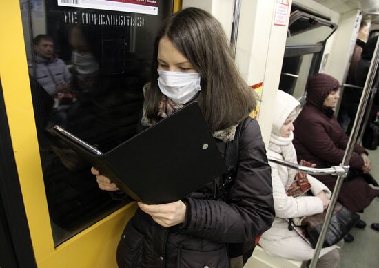 Preventative measures against cold and flu in Moscow