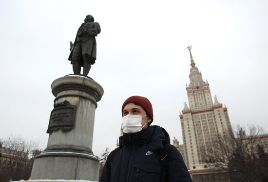 Preventative measures against cold and flu in Moscow