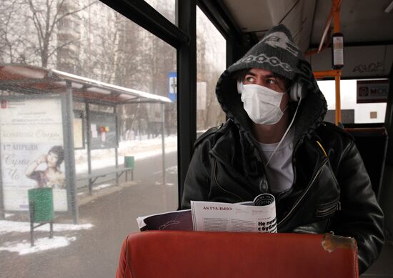 Preventative measures against cold and flu in Moscow