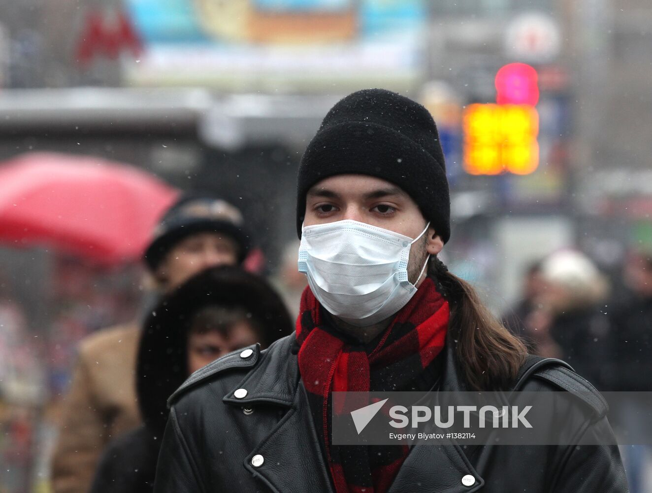 Preventative measures against cold and flu in Moscow