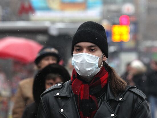 Preventative measures against cold and flu in Moscow