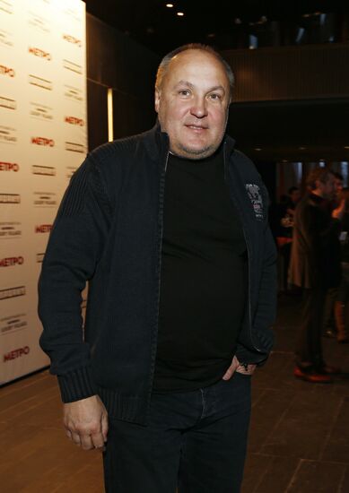 Premier of Anton Megerdichev's film Metro