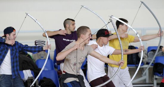Universiade 2013 grand opening ceremony rehearsal