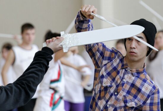 Universiade 2013 grand opening ceremony rehearsal