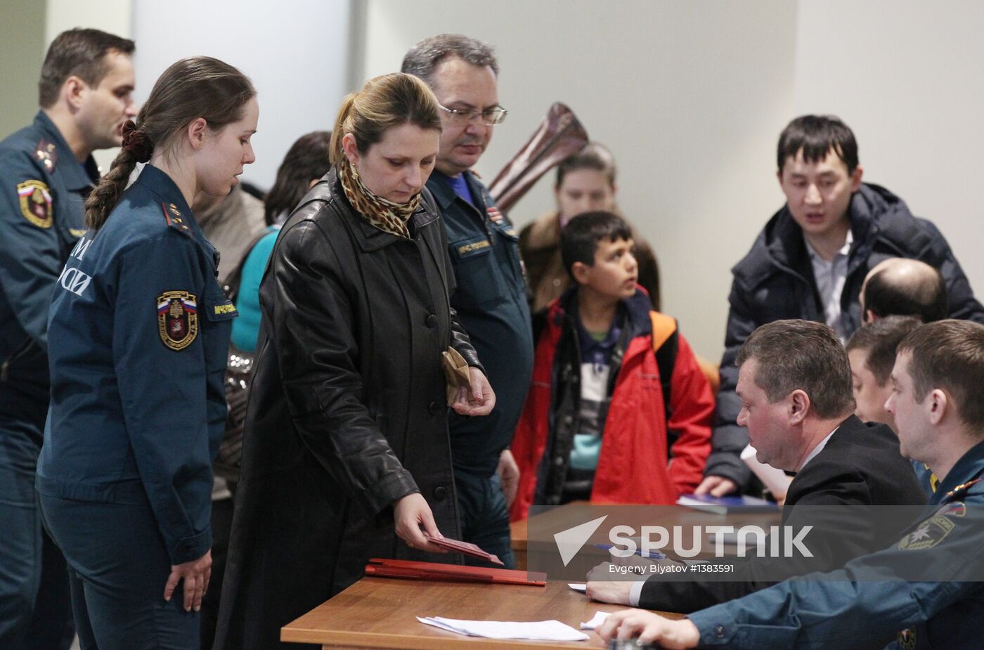 Emergency ministries plane brings Russia/CIS citizens from Syria