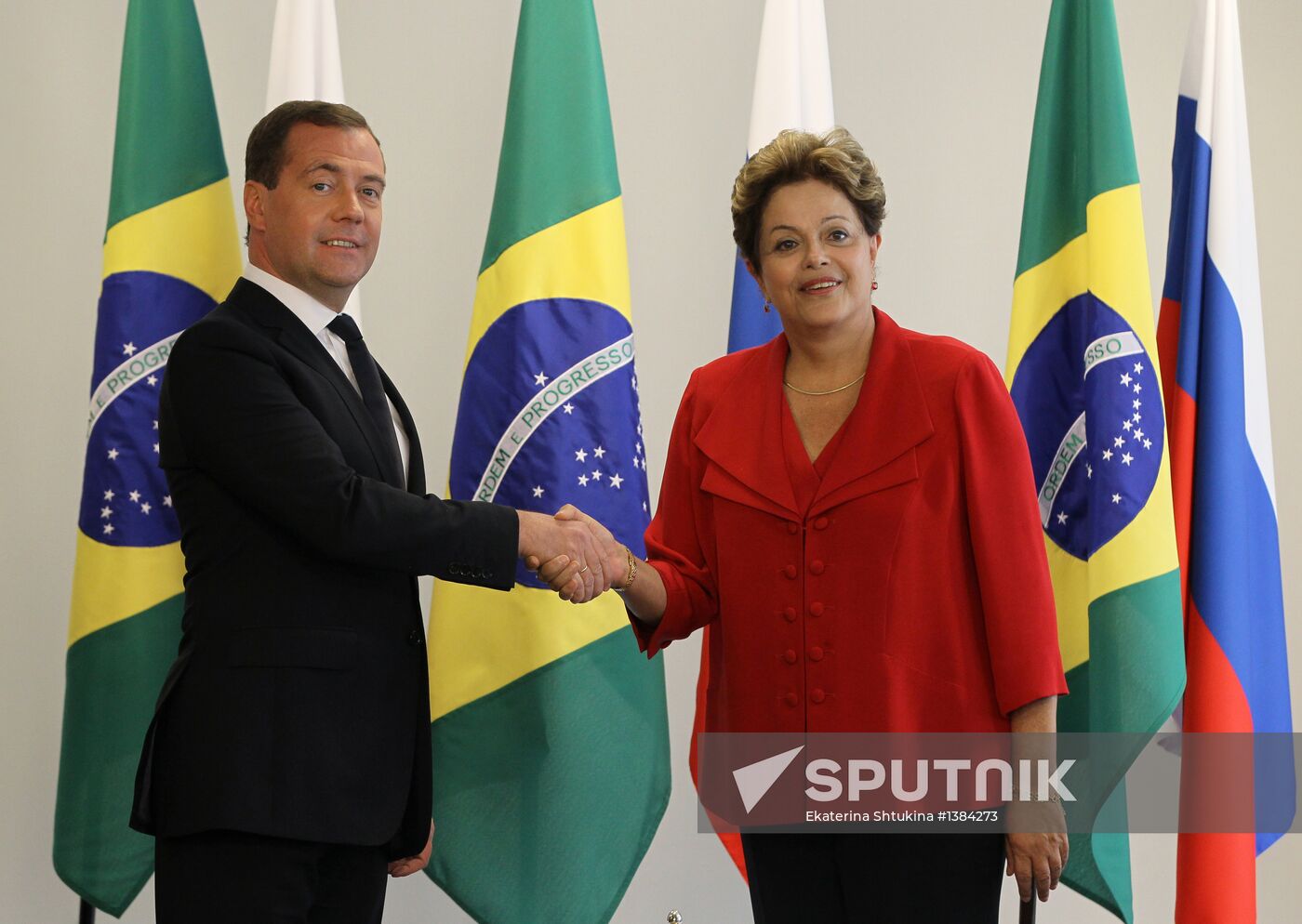 Dmitry Medvedev's working trip to Brazil