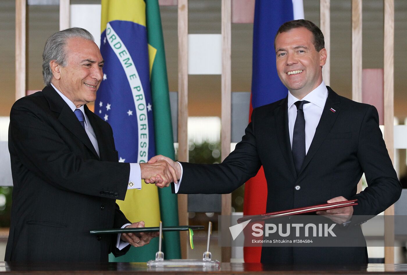 Dmitry Medvedev's working trip to Brazil