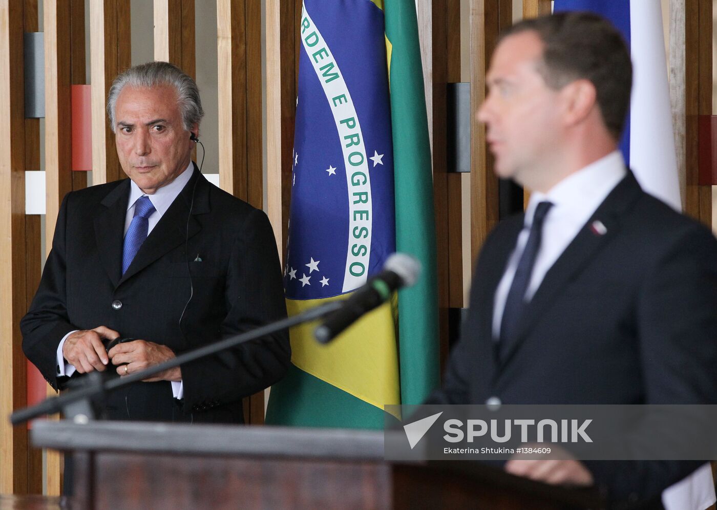 Dmitry Medvedev's working trip to Brazil