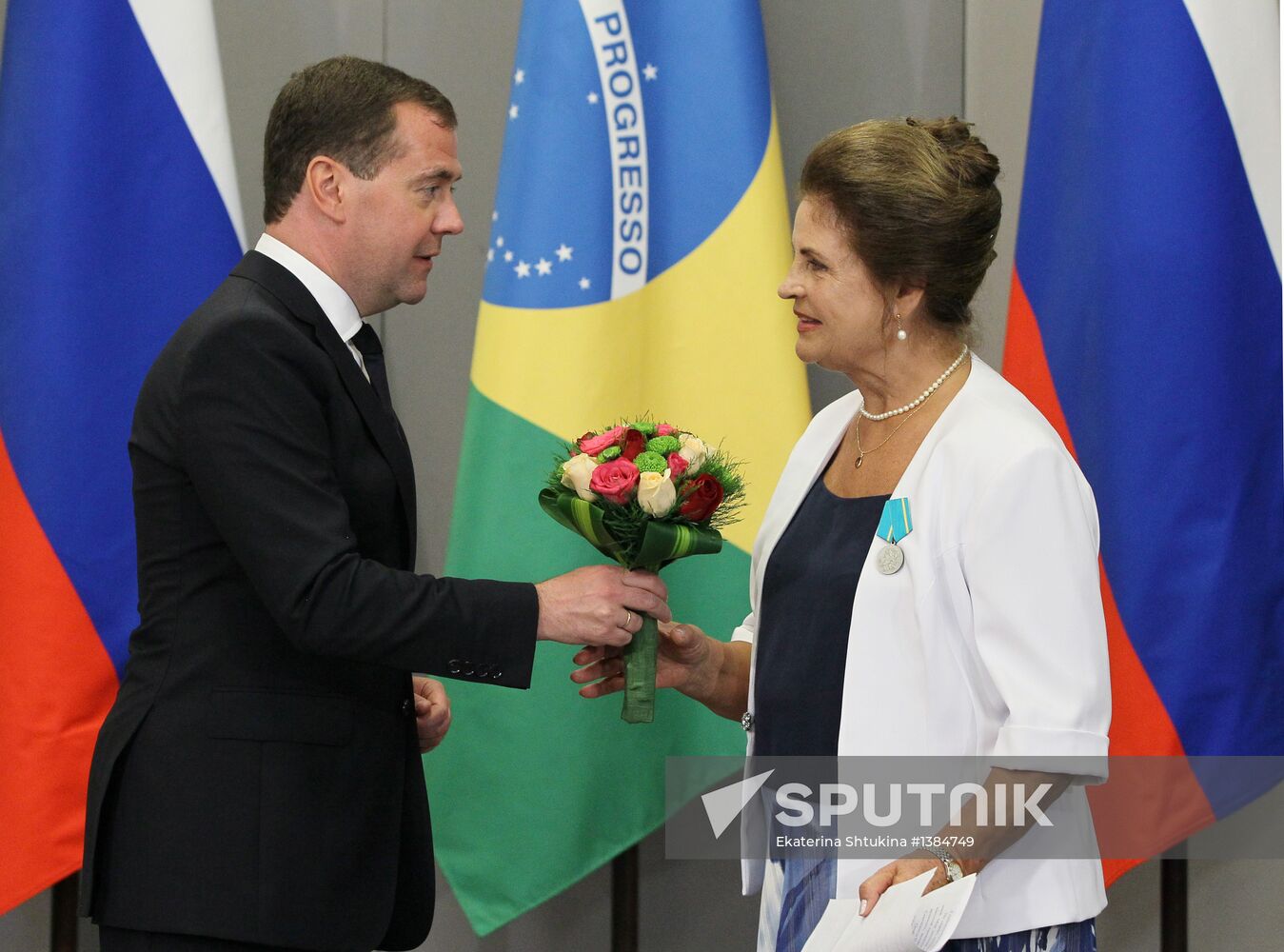 Dmitry Medvedev's working trip to Brazil