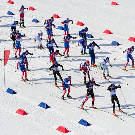 Russian cross country skiing championship