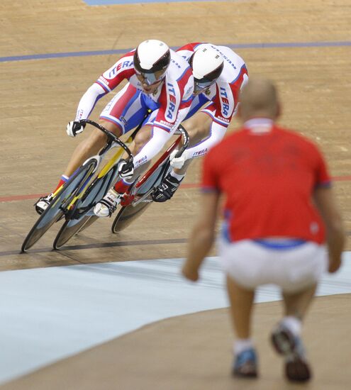 UCI Track Cycling World Championships. Day two