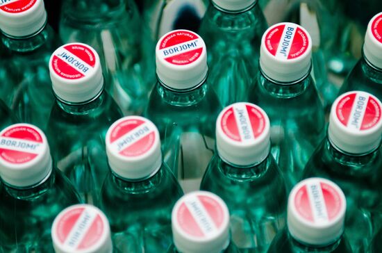 Production of Borjomi mineral water