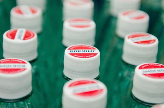 Production of Borjomi mineral water