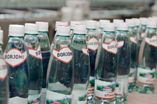 Production of Borjomi mineral water