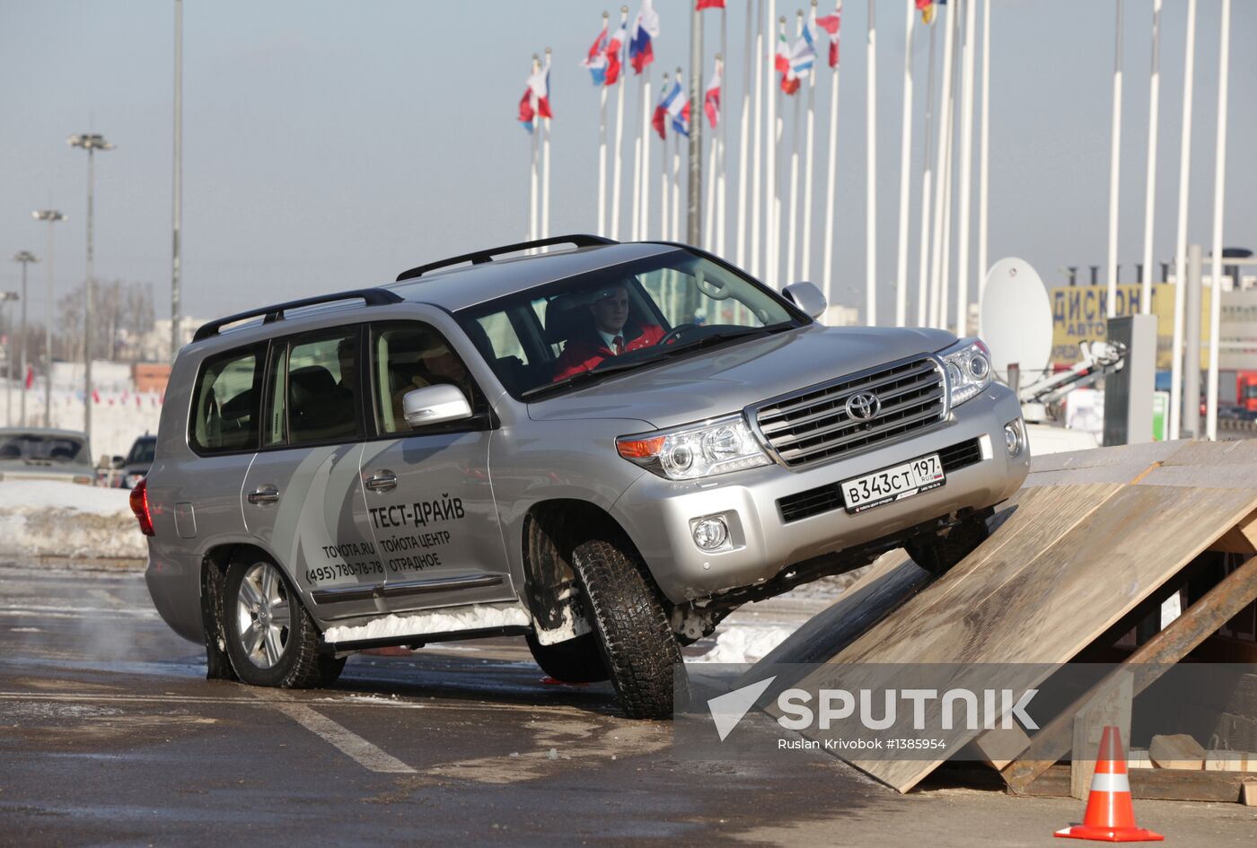 Vezdekhod, exhibition of all-terrain vehicles