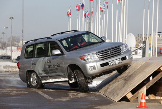 Vezdekhod, exhibition of all-terrain vehicles