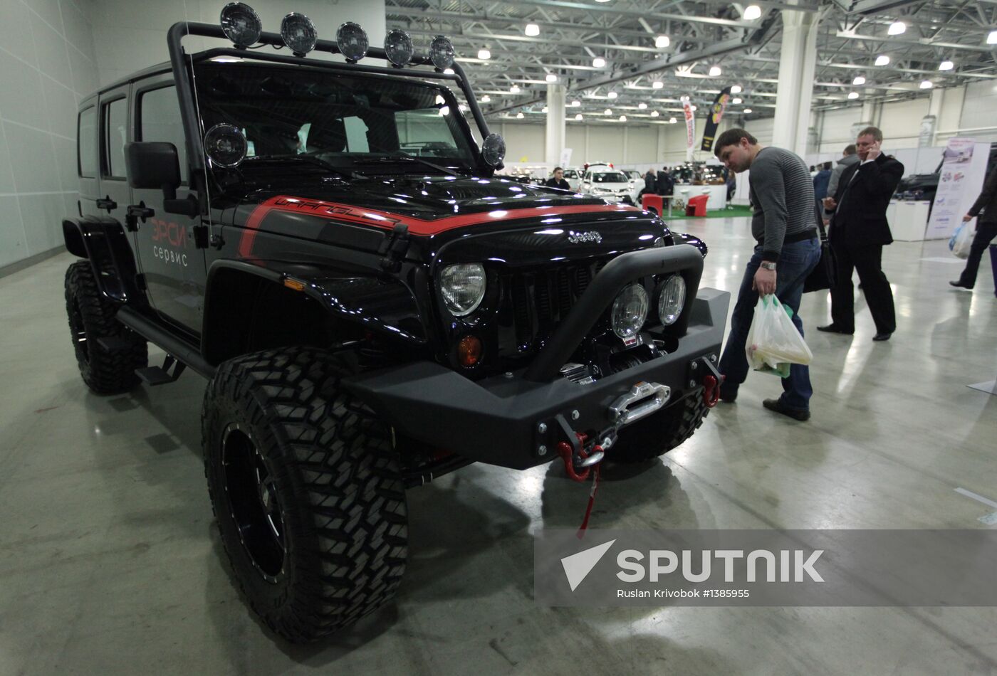 Vezdekhod, exhibition of all-terrain vehicles