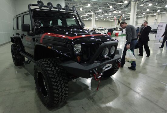 Vezdekhod, exhibition of all-terrain vehicles