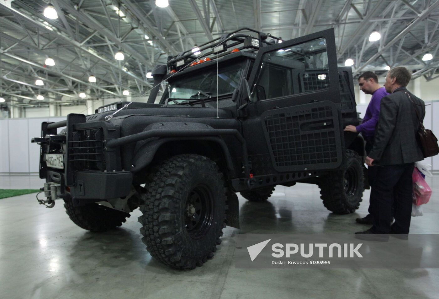 Vezdekhod, exhibition of all-terrain vehicles