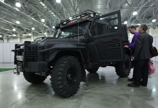 Vezdekhod, exhibition of all-terrain vehicles