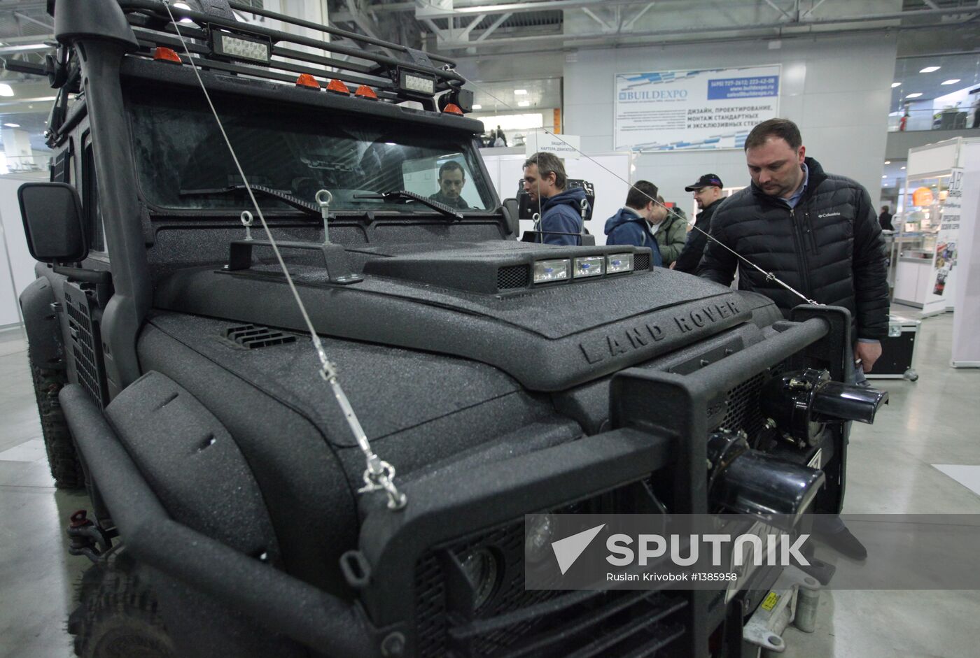 Vezdekhod, exhibition of all-terrain vehicles