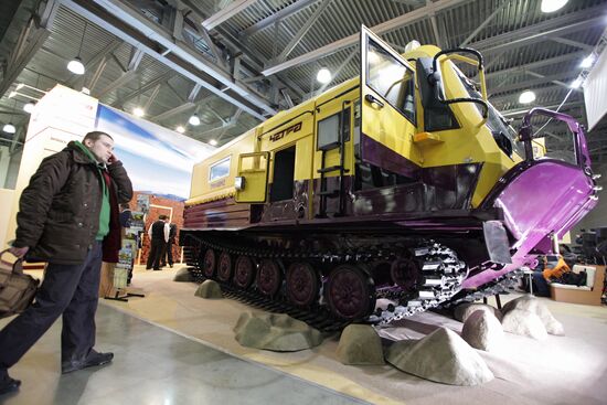 Vezdekhod, exhibition of all-terrain vehicles