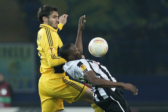 UEFA Europa League. Metalist Kharkiv vs. Newcastle United