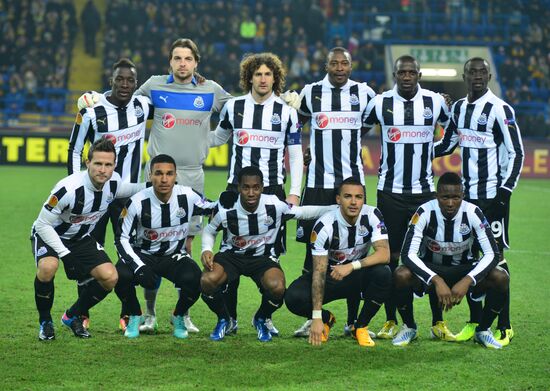 UEFA Europa League. Metalist Kharkiv vs. Newcastle United