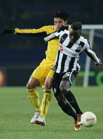 UEFA Europa League. Metalist Kharkiv vs. Newcastle United