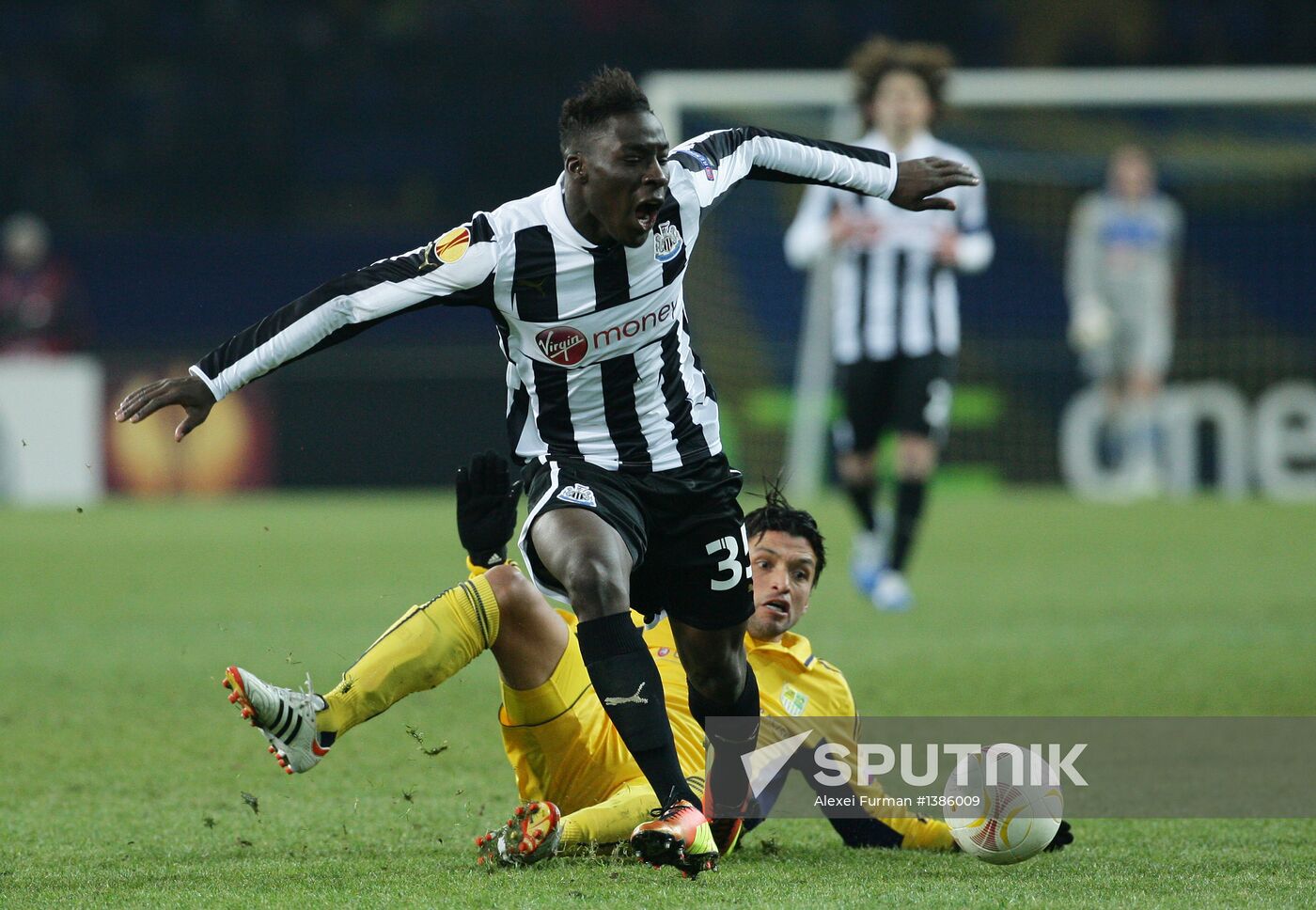 UEFA Europa League. Metalist Kharkiv vs. Newcastle United