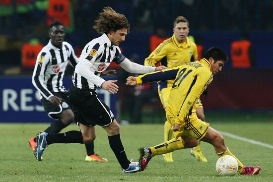 UEFA Europa League. Metalist Kharkiv vs. Newcastle United