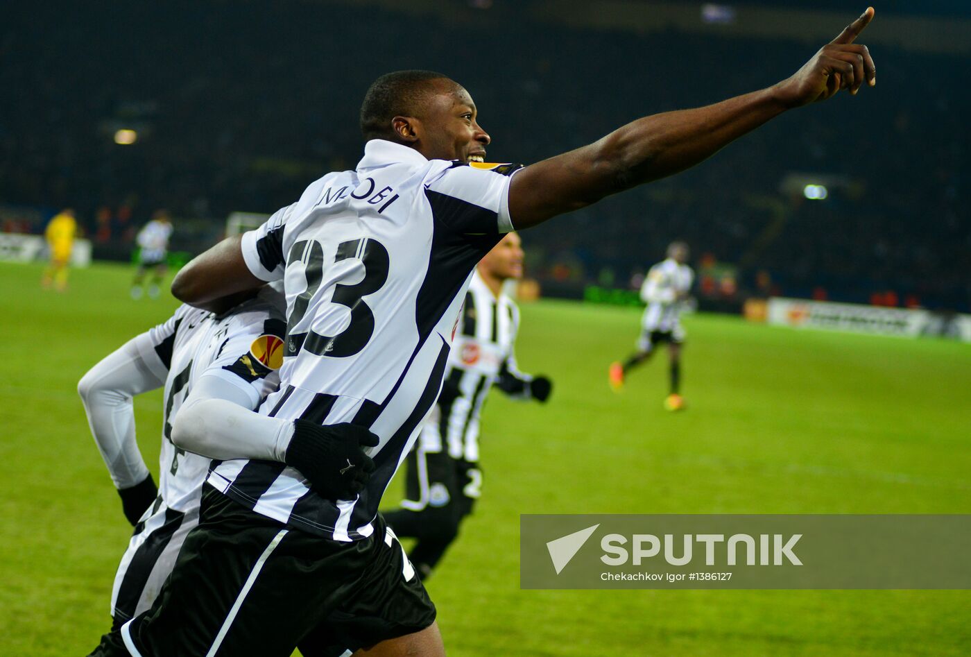 UEFA Europa League. Metalist Kharkiv vs. Newcastle United
