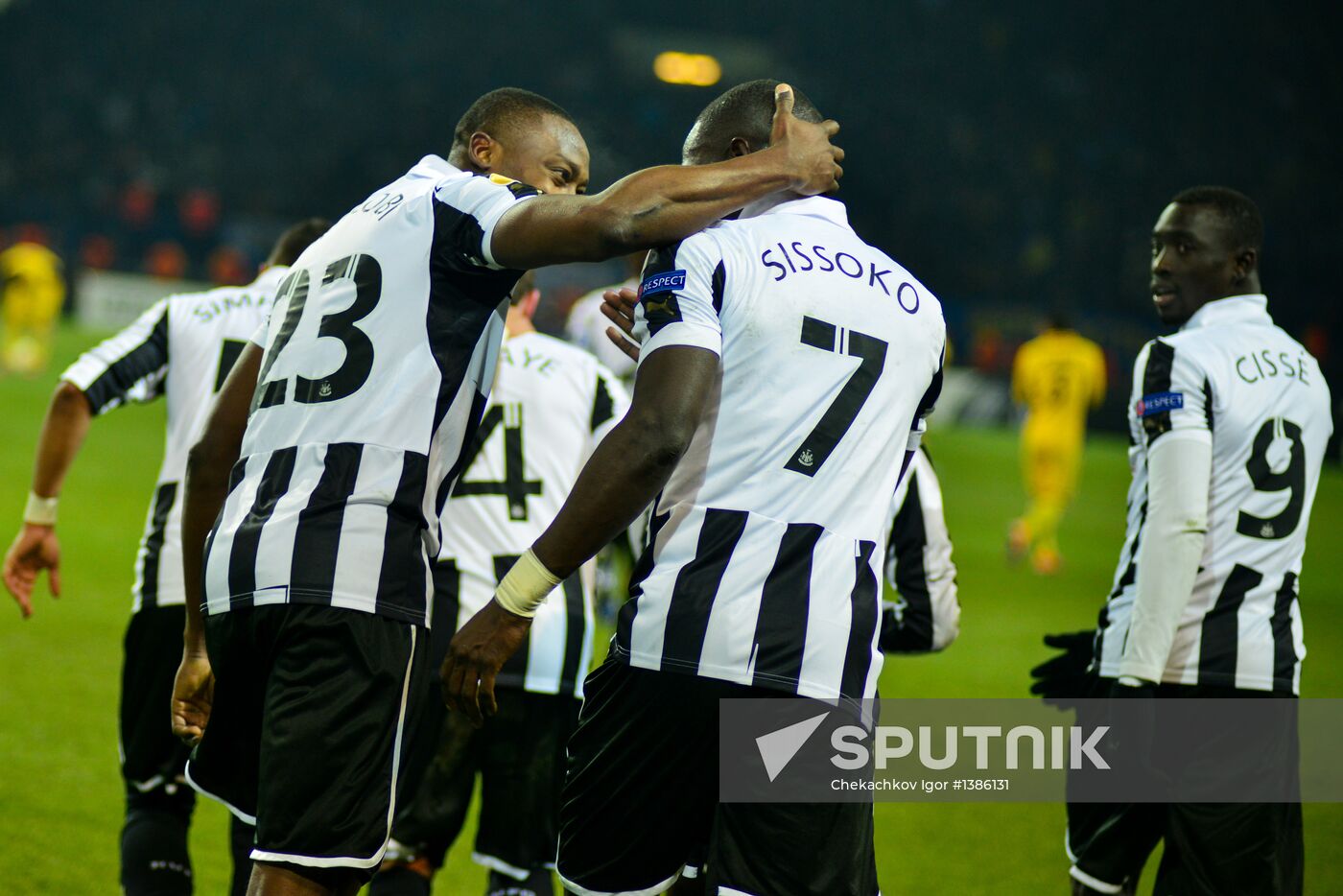 UEFA Europa League. Metalist Kharkiv vs. Newcastle United