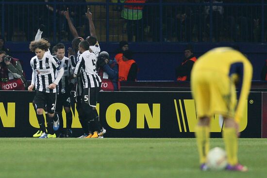 UEFA Europa League. Metalist Kharkiv vs. Newcastle United