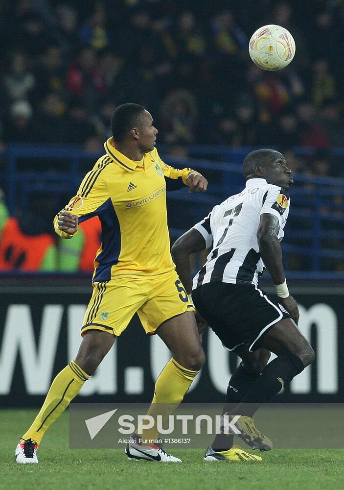 UEFA Europa League. Metalist Kharkiv vs. Newcastle United