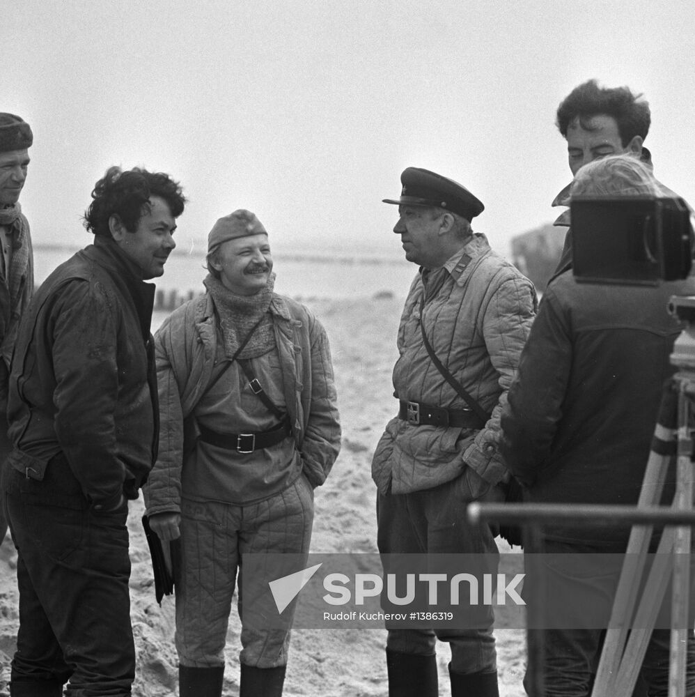 Shooting of film Twenty Days Without War