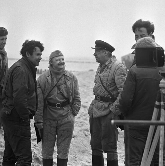 Shooting of film Twenty Days Without War