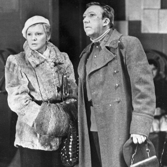 Yuri Nikulin and Lyudmila Gurchenko