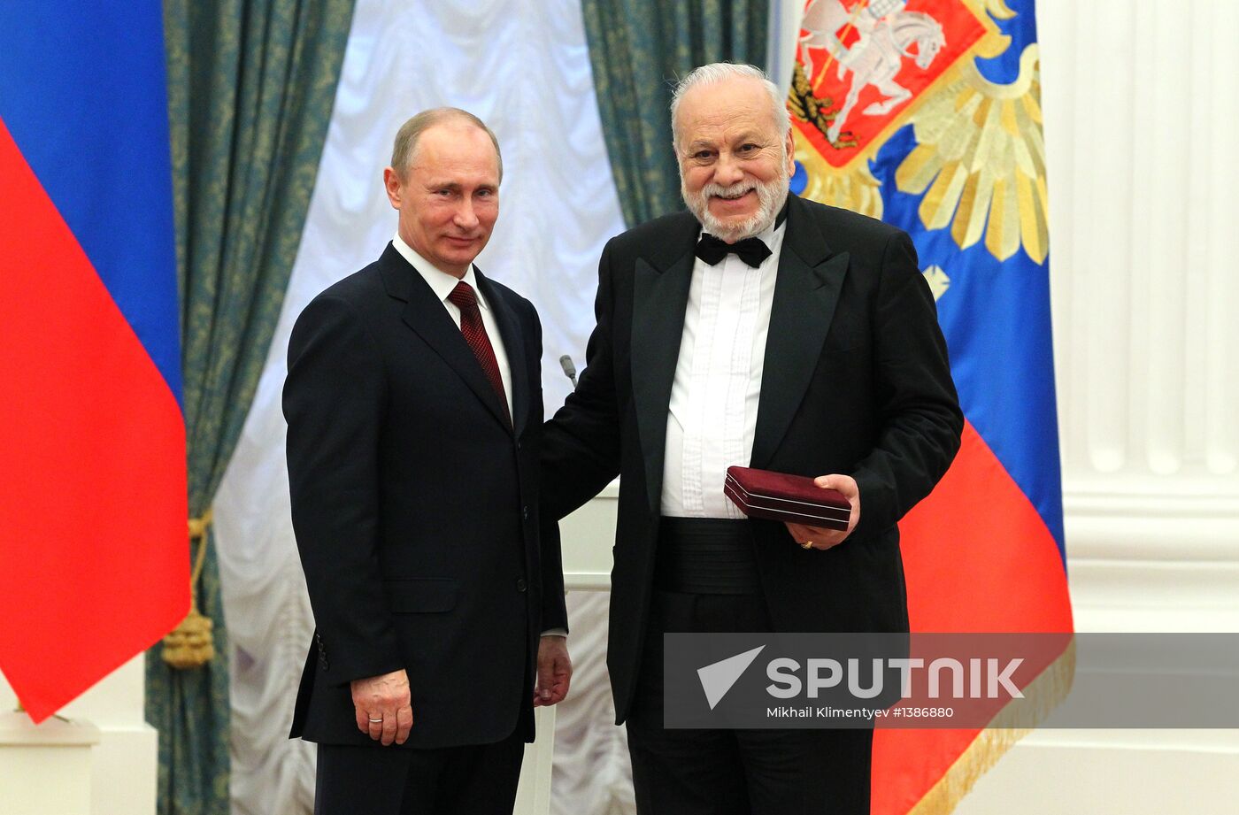 President Vladimir Putin presents state awards in Kremlin