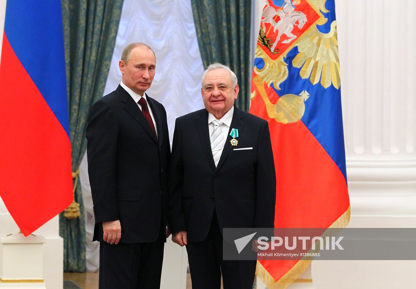 President Vladimir Putin presents state awards in Kremlin