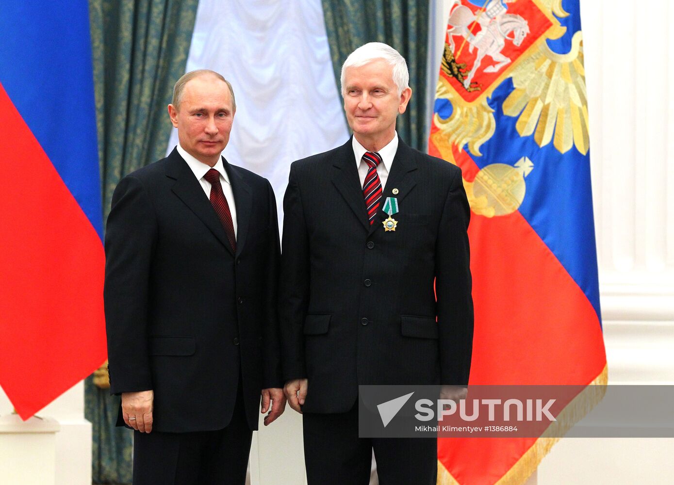 President Vladimir Putin presents state awards in Kremlin