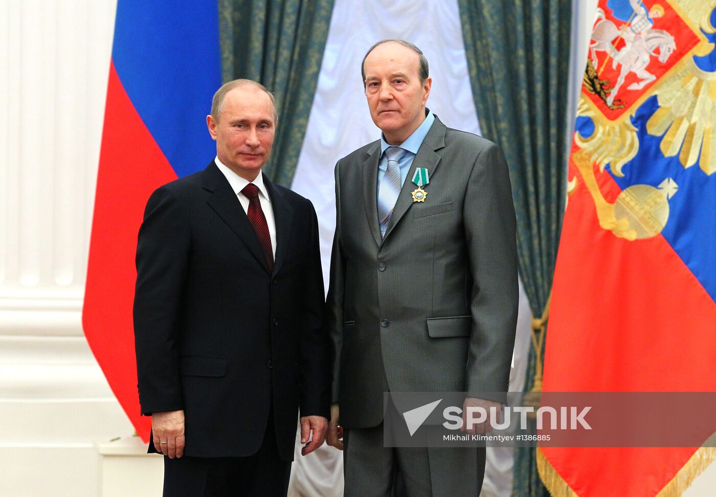 President Vladimir Putin presents state awards in Kremlin