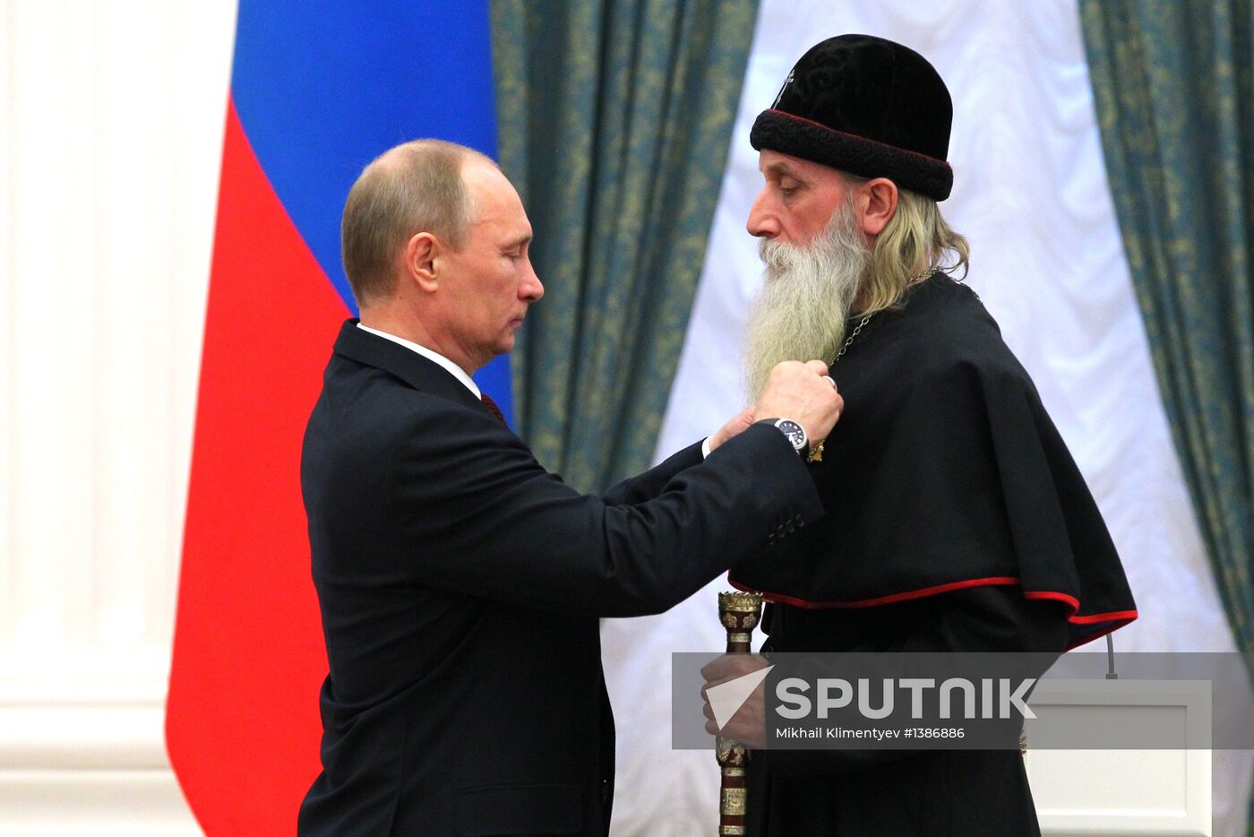 President Vladimir Putin presents state awards in Kremlin
